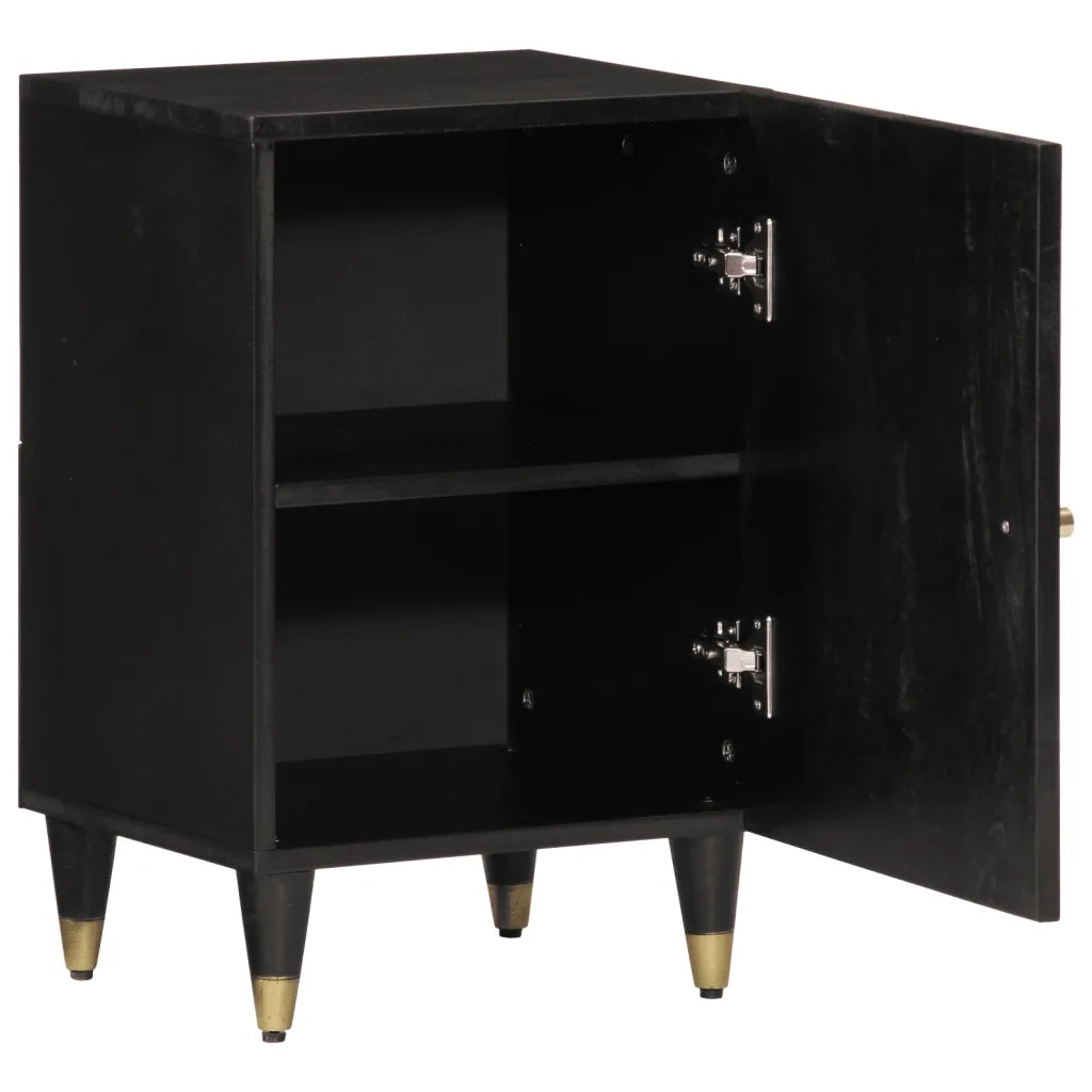 Mobile da Bagno 38x33x58 cm in Legno Massello di Mango 358341