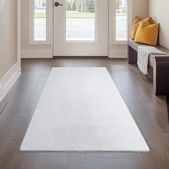 Tappeto in PVC resistente all'usura - Dimensioni 60x100 cm - Antiscivolo - Design moderno e pulito - Sostenibile - Ideale per camera da letto/corridoio/soggiorno