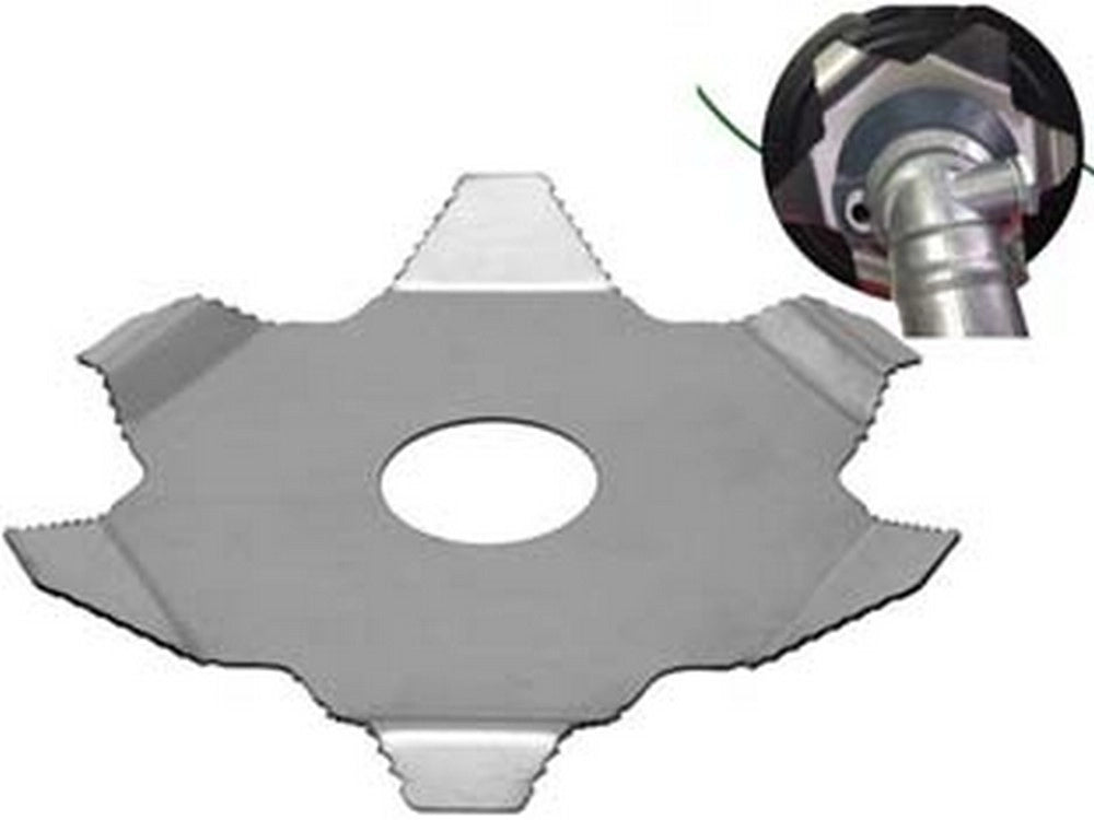 5pz disco universale in acciaio anti avvolgimento erba per decespugliatore cod:ferx.fer415095