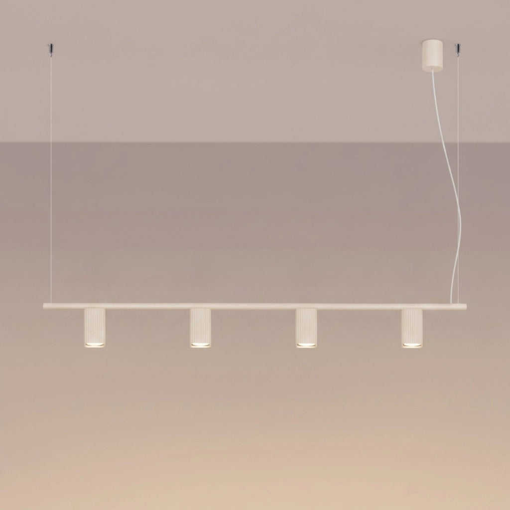 Lampadario RAYO 4 beige