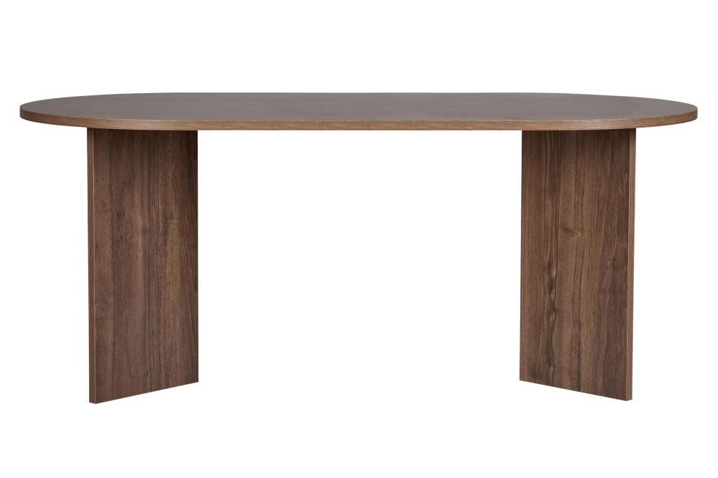 Tavolo da pranzo in legno "Sablin" 180 x 90 x 75 cm - Noce