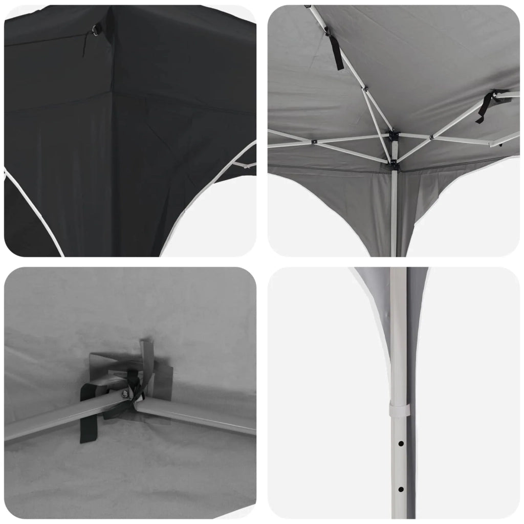 Tenda per feste a pop-up 575 x 288 x 245 cm Antracite