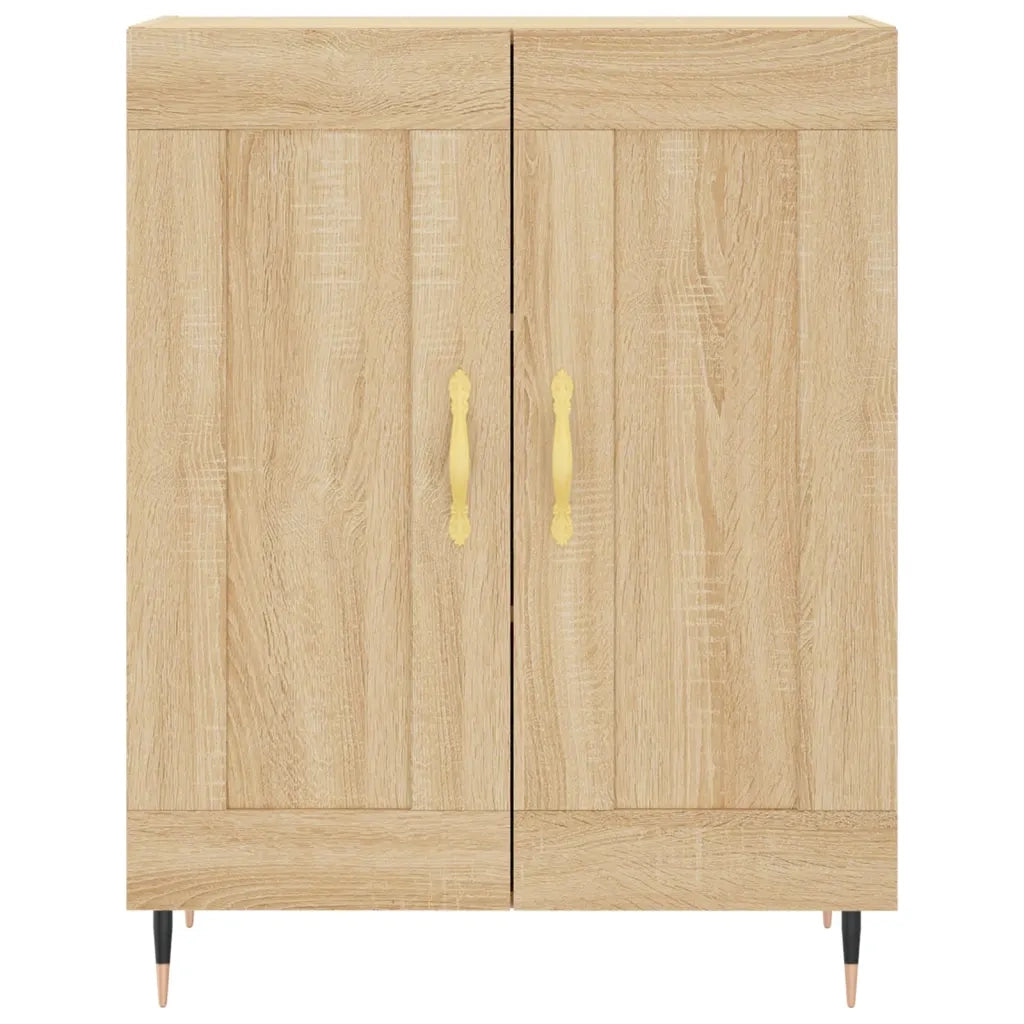 Credenza Rovere Sonoma 69,5x34x180 cm in Legno Multistrato 3195774