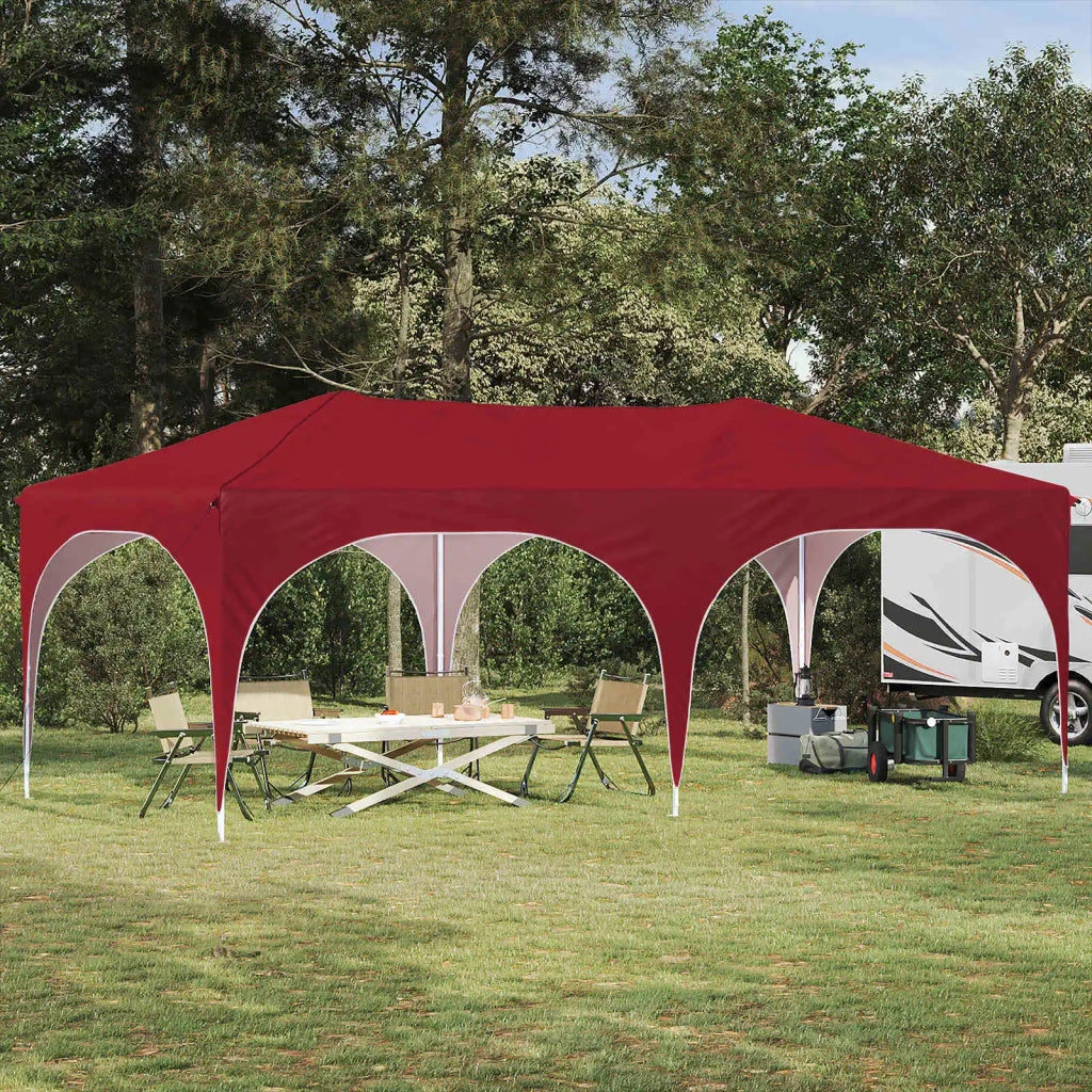 Tenda per feste a pop-up Borgogna 575 x 288 x 245 cm 42019884