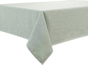Tavolo quadrato impermeabile in stile lino – lavabile e duraturo in verde chiaro (140 x 180 cm)