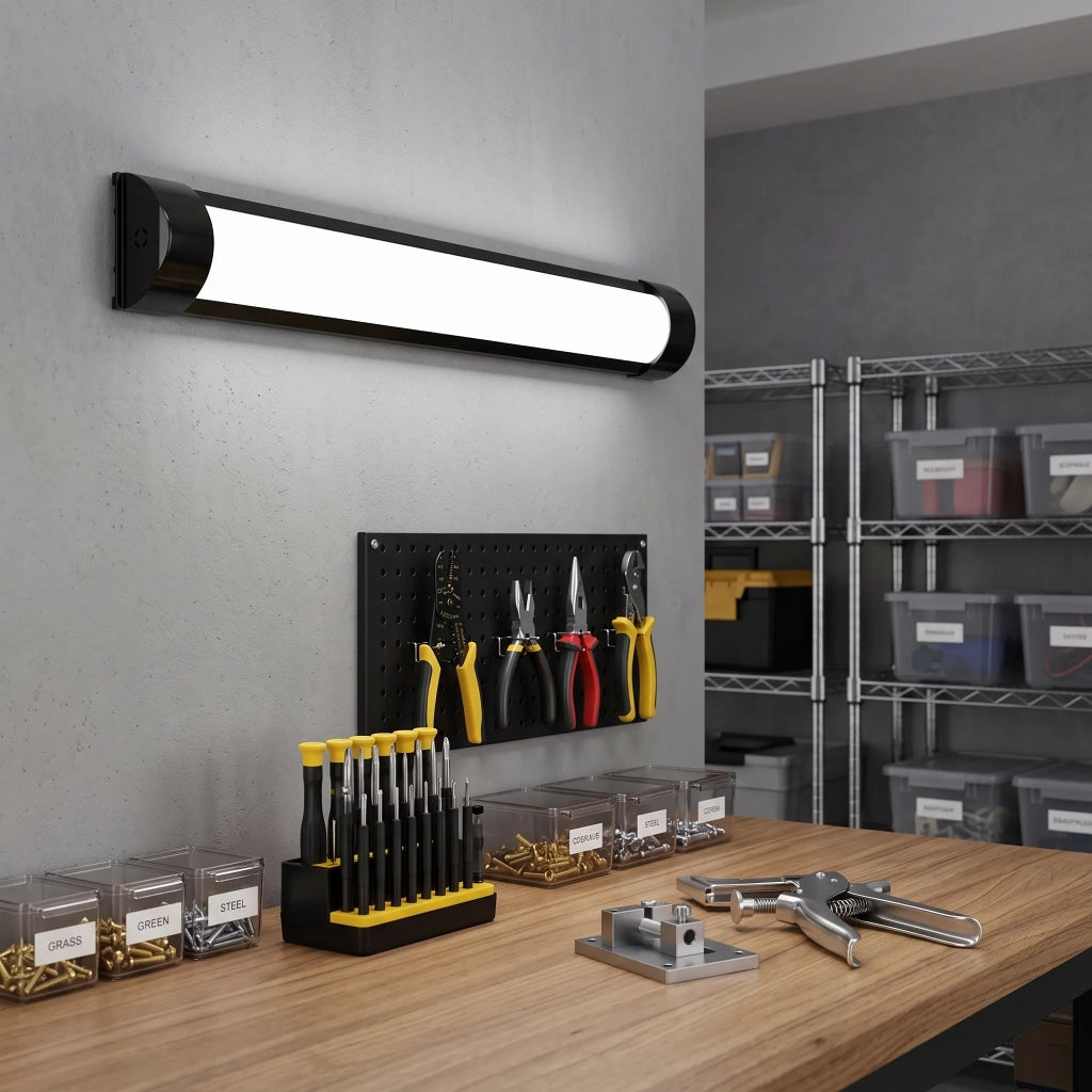 Lampada Led Jnh053-18n Black 60 Cm