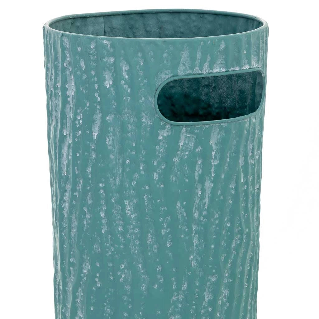 Portombrelli in metallo blu 20,5x20,5x50h cm