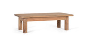 Tavolino rettangolare in legno massello di acacia