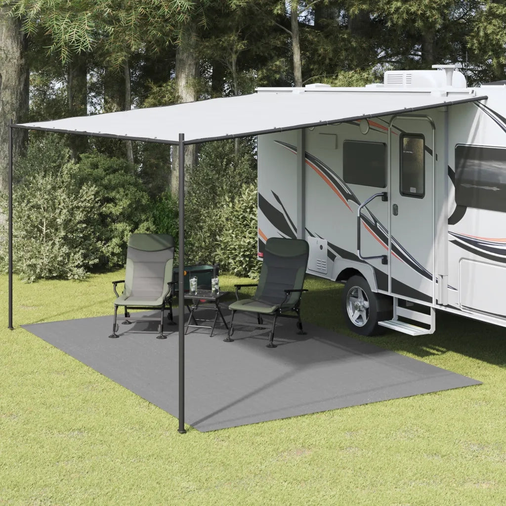 Tappeto da Tenda Antracite 5x3 m