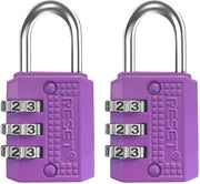 Combinazione a 3 cifre mini, combinazione per cassetti, cassetti segreti, borse, zaini, valigie - ideale per viaggi, 2-pack
