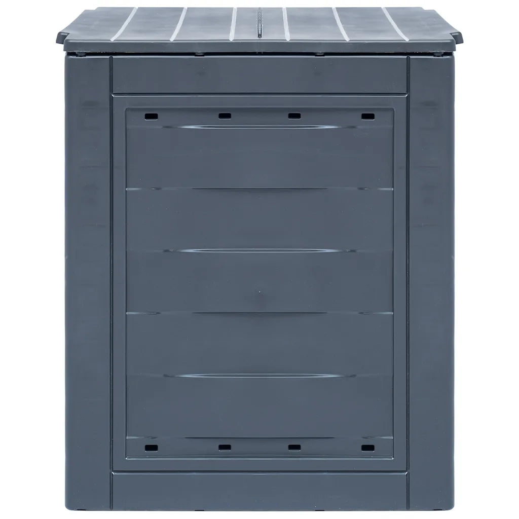 Compostiere per Giardino 2 pz Grigio 60x60x73 cm 520 L CFW7471818