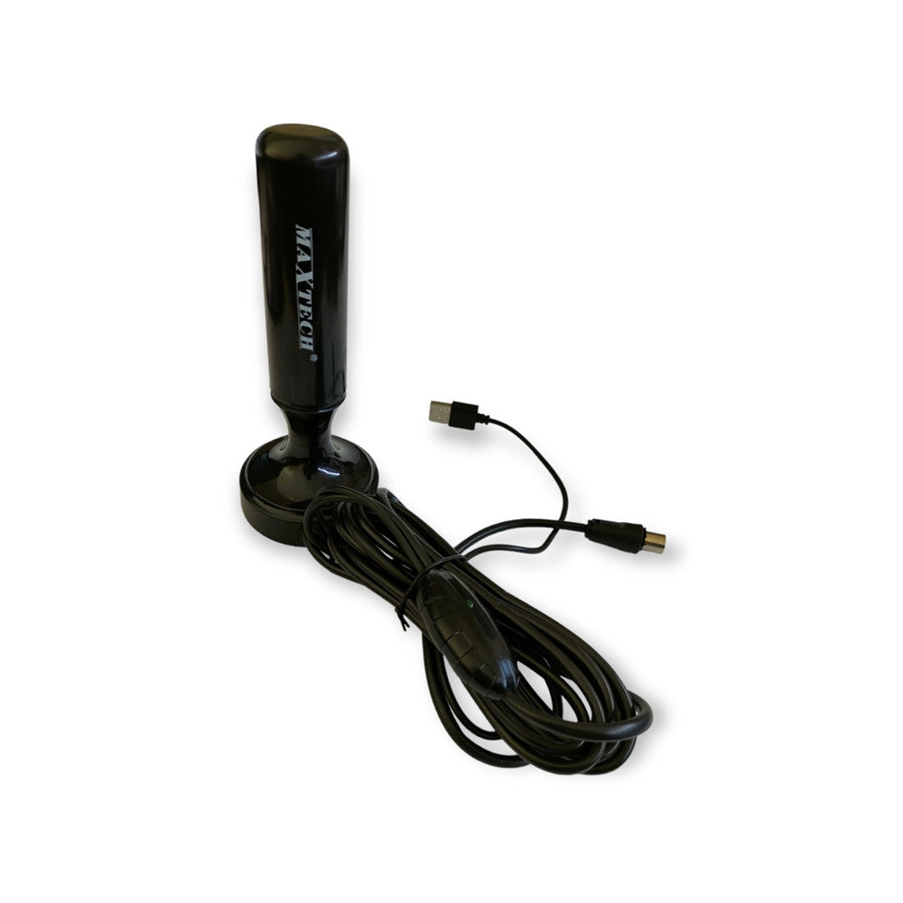 Trade Shop - Antenna Digitale Terrestre T2 Portatile Amplificata Indoor Camper 38 Db Lt-c009 -