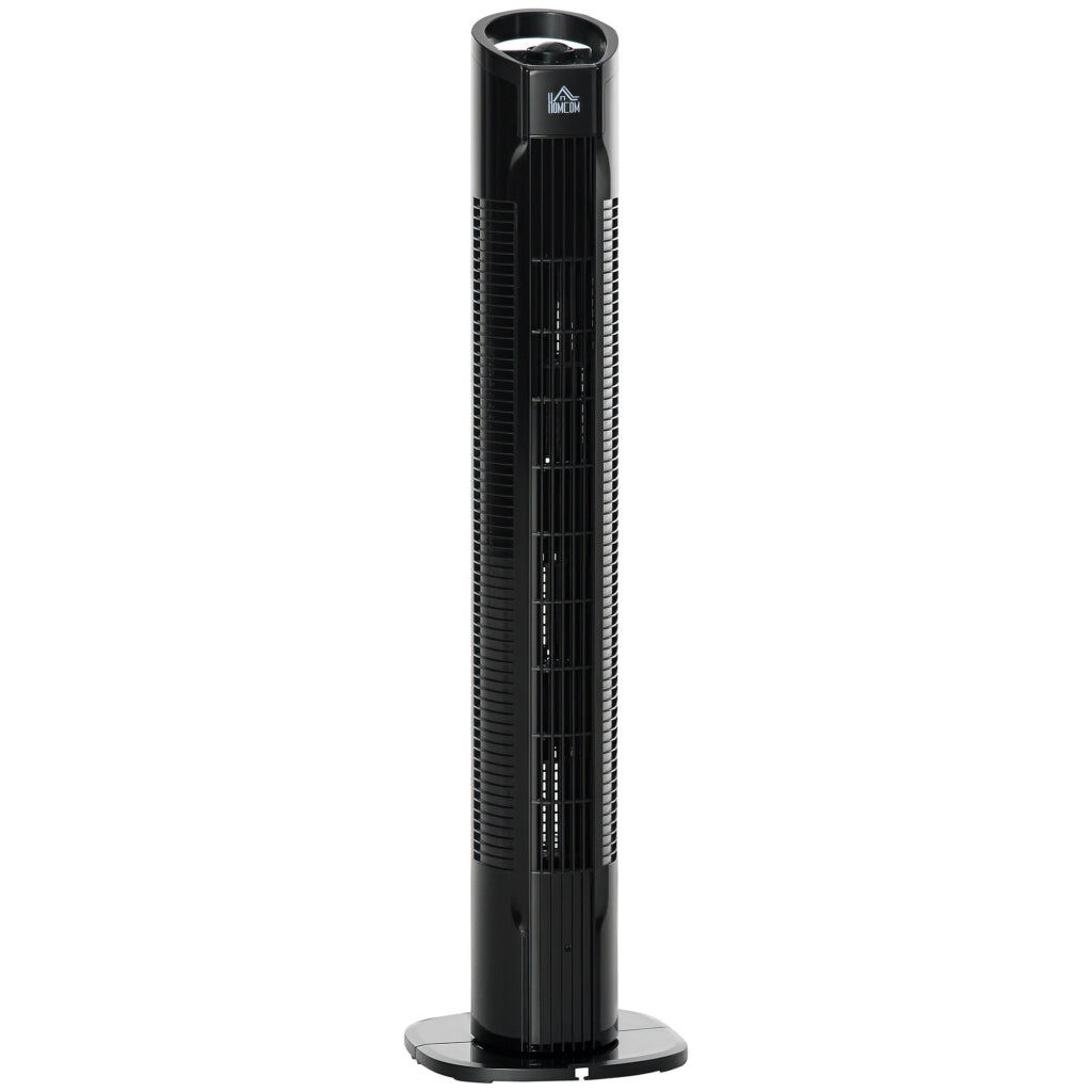 Ventilatore a colonna moderno 3 velocit¨¤ oscillante 70¡ã 50W ¨C zephmum ¨C nero ? 20 x 78,5 cm