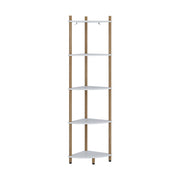 Vicco Libreria Bianco/pino 29 x 133 cm con 5 vani portaoggetti