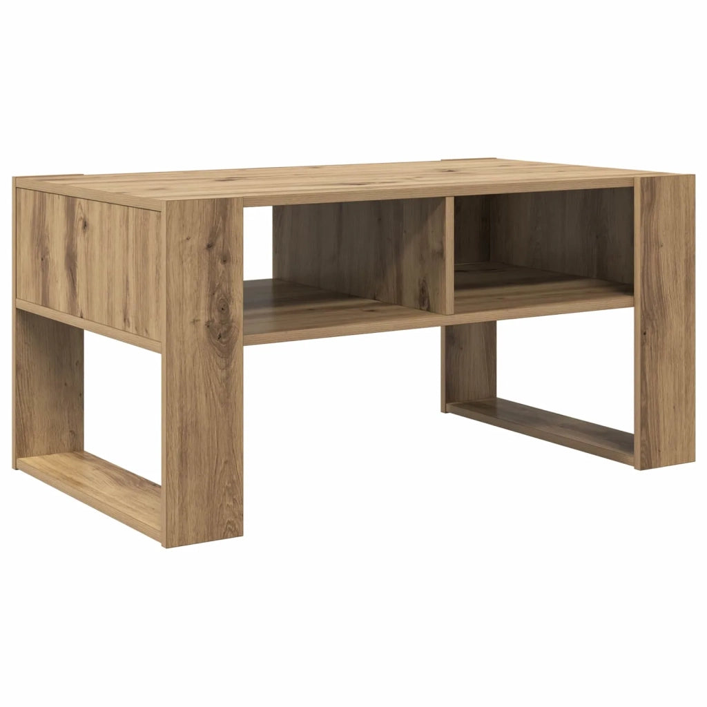 Tavolino da salotto Rovere artigianale 92 x 53 x 45 cm