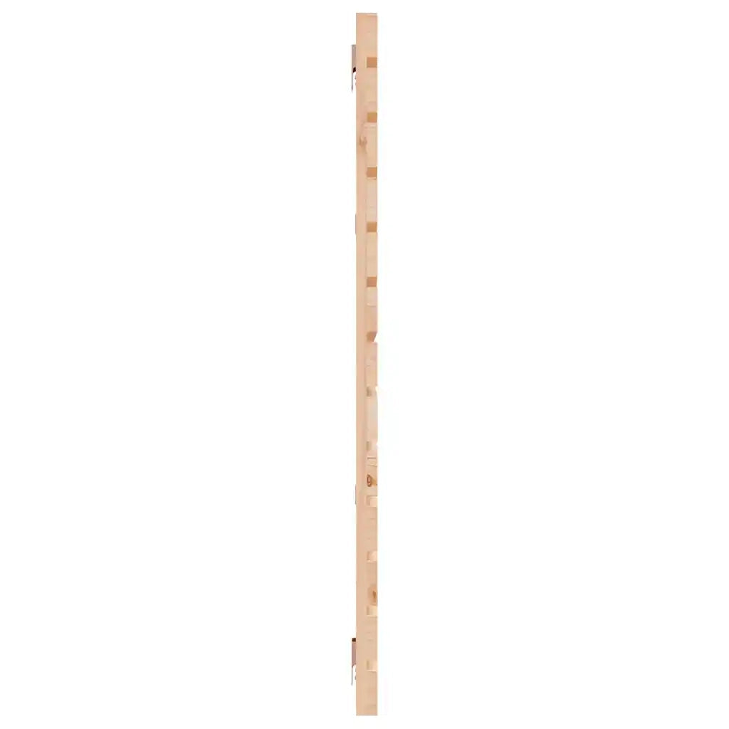 Testiera da Parete-Testiera a Muro-Testata Decorativa 156x3x91,5 cm in Legno Massello di Pino