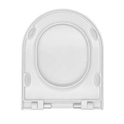 Copri wc compatibile serie Resort di Rak bianco modello avvolgente