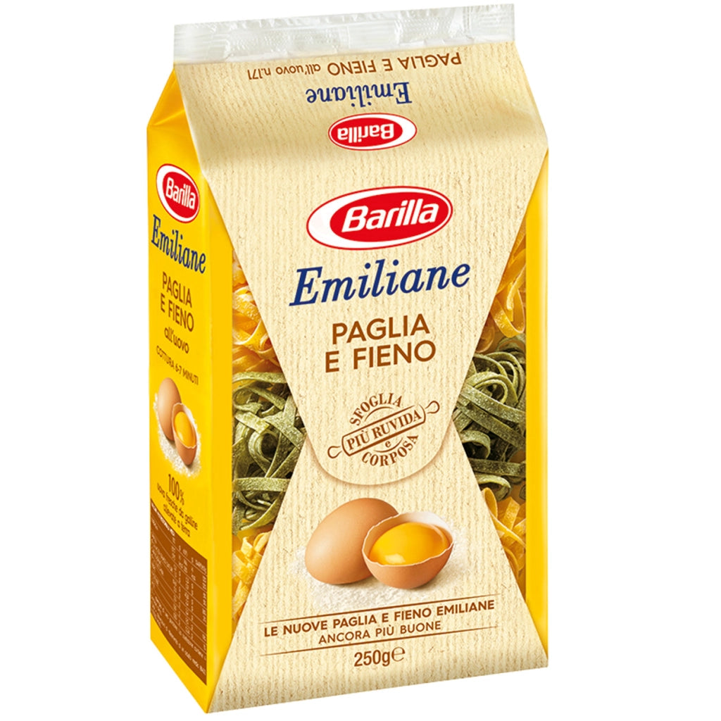 Barilla emiliane paglia e fieno all'uovo 250 grammi