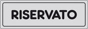 ETICHETTA ADESIVA 150X50 RISERVATO- 10,0 pz