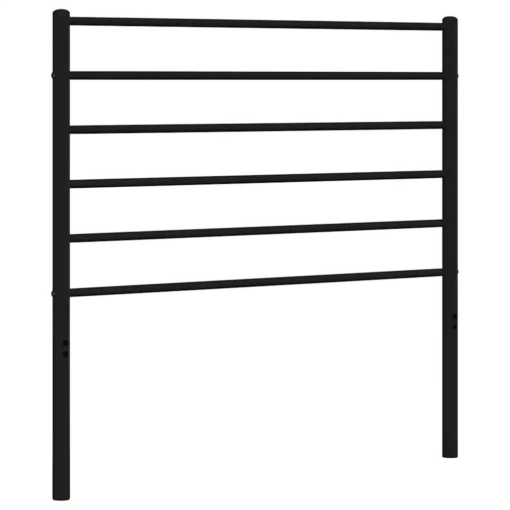 Testiera di Ricambio in Metallo Nero 100 cm 352348