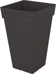 Ciotola Quadrata Alta 65 cm Anthracite - Capri