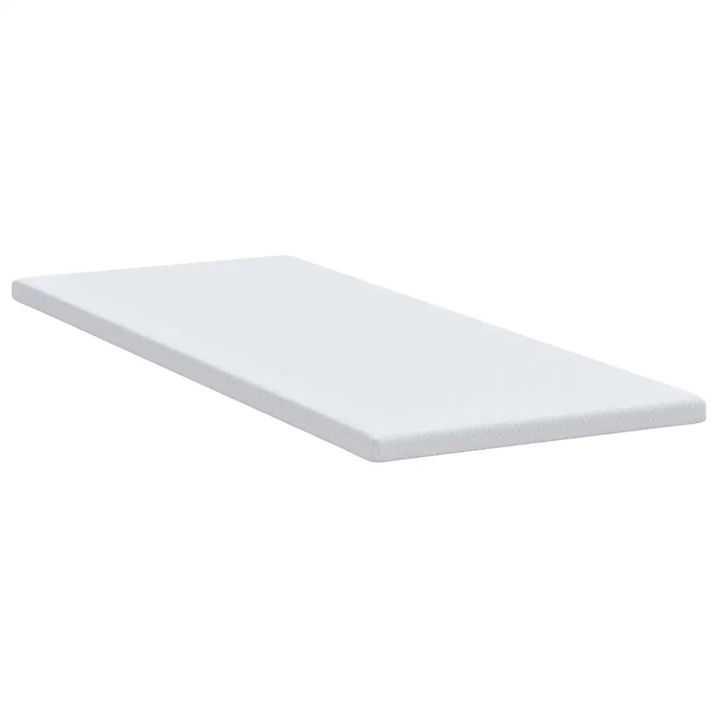 Topper per materasso Bianco 70 x 200 cm Tessuto Jacquard 4106220