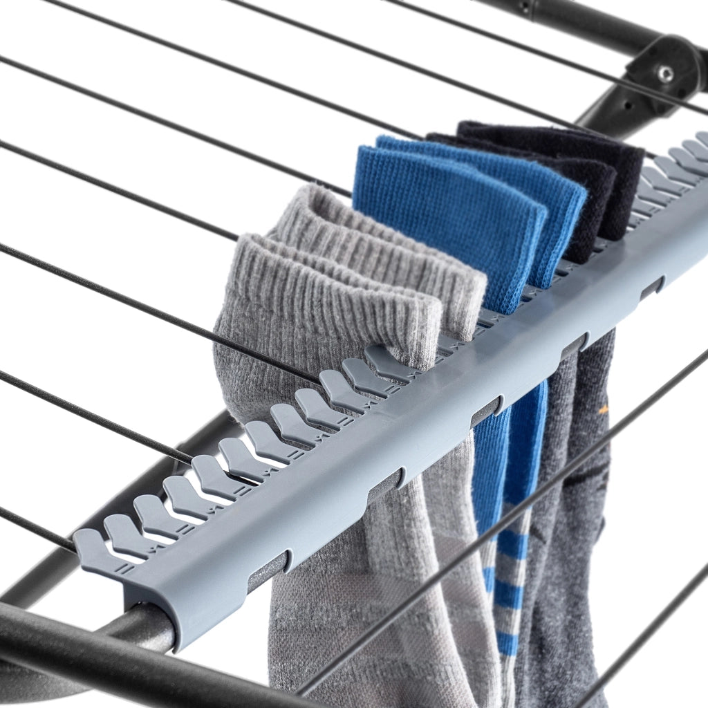 Stendibiancheria verticale KADAX, stabile, 18 m, pieghevole, grande