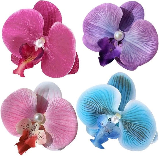 Fibbie per Capelli a Foggia Florale - Clip per Capelli con Fattore di Stile per Donne