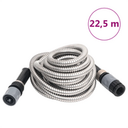 Tubo da Giardino con Ugello Spray Argento 20,6" 22,5 m Acciaiocod mxl 97042