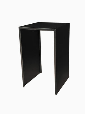 Alzatina in metallo per vasi, elemento d'arredo, supporto per piante