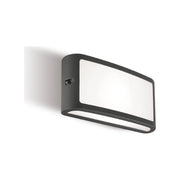 Applique Esterni Interni Alluminio Grigio Led 10 W 700 Lm 3000K Screen