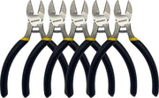 Tang per taglio laterale, set di 5, 127mm, taglio laterale preciso, taglio laterale per lavori di gioielleria, taglio diagonale