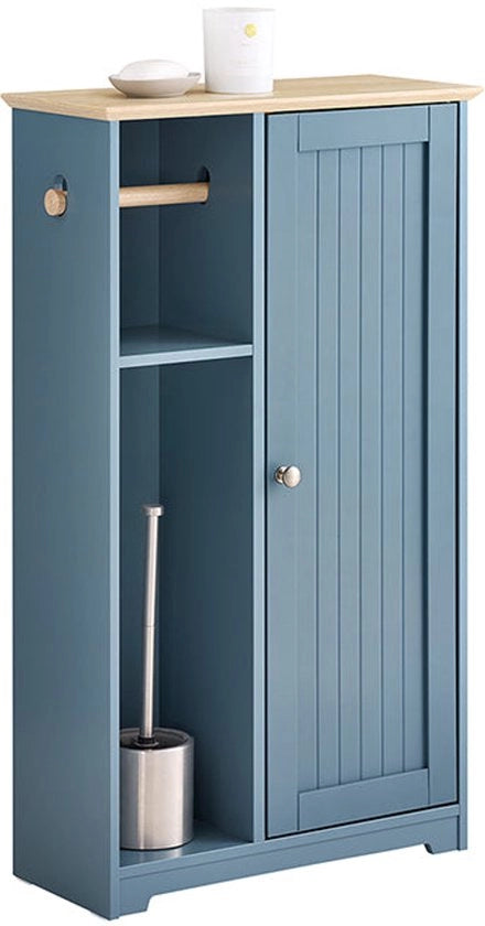 Cassettiere da bagno moderna - Tolettopiatto - Organizzatore compatto - Progettata per essere impermeabile - 50x86x21cm