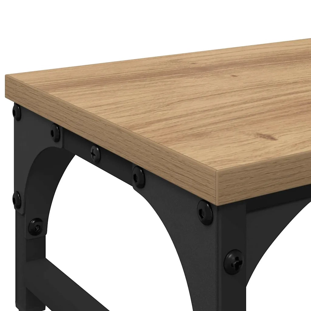 Supporto per Monitor Rovere Artigianale 85 x 23 x 15,5 cm 882185