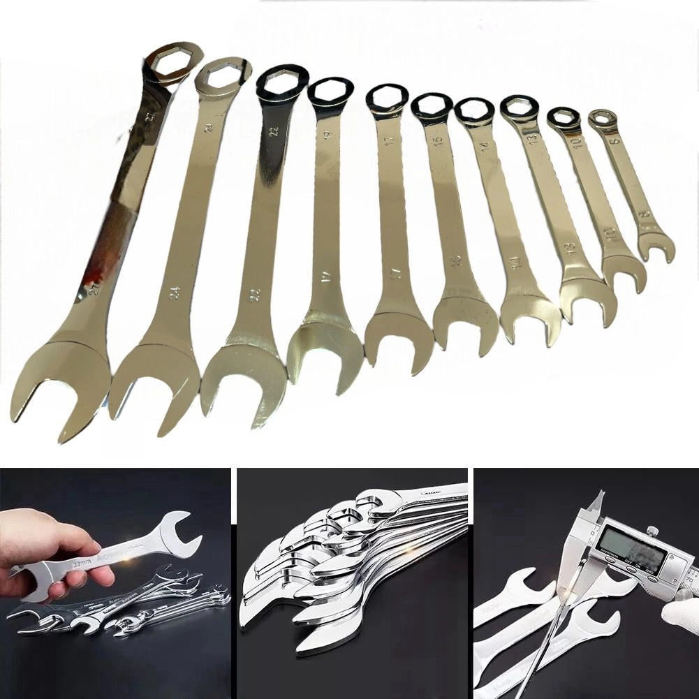 Set 10 pz chiavi ultrasottili Super Sottili per Tubi Idraulici da 8 a 24