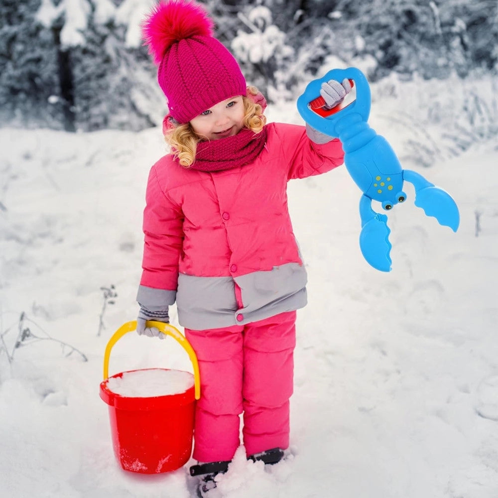 Trade Shop - Pinza Giocattolo Paletta Spiaggia Per Bambini Per Sabbia Neve A Forma Di Aragosta 620922a -