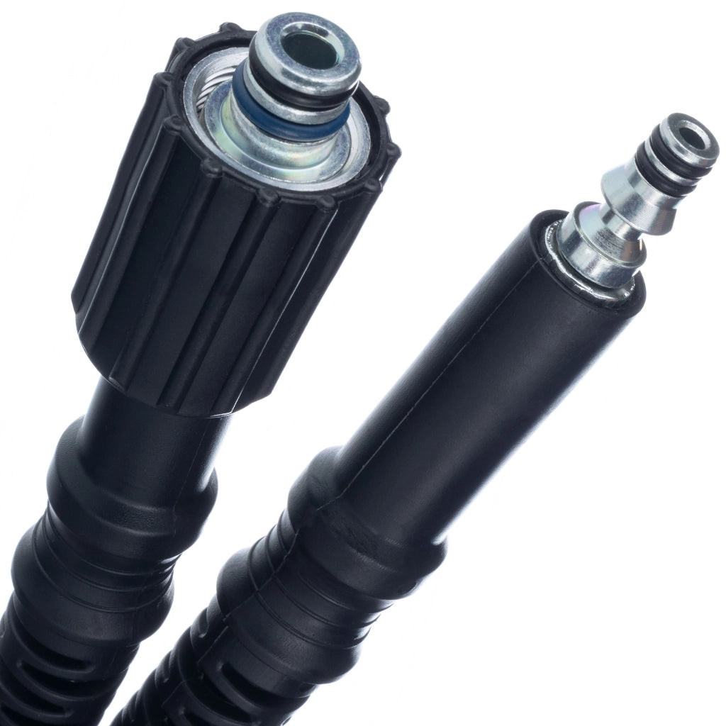Tubo Alta Pressione 10m Click-M22 – Nylon e PVC, 200 Bar, 60°C | Compatibile con Idropulitrici Parkside PHD 100–135
