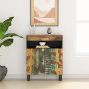 Credenza con 2 Ante 60x33x75 cm in Legno Massello di Recupero 352915