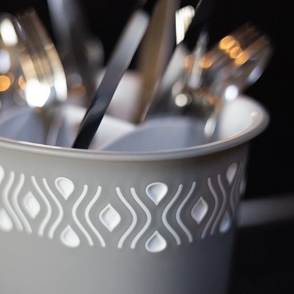 SCOLAPOSATE 'TOSCA' grigio/bianco  - STEFANPLAST