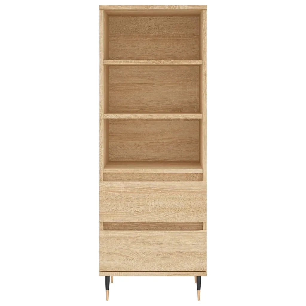 vidaXL Credenza Rovere Sonoma 40x36x110 cm in Legno Multistrato
