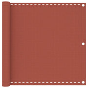 Paravento da Balcone Terracotta 90x400 cm in HDPE