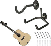Sostegno angolare per chitarra da parete - Sostegno inclinato per chitarra da appendere al muro - Chitarra acustica, classica, elettrica