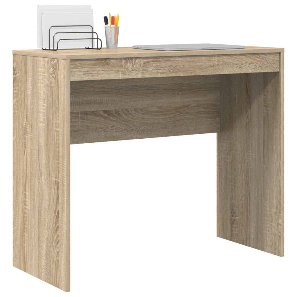 Scrivania Quercia Sonoma Legno ingegnerizzato 90 x 40 x 76 cm
