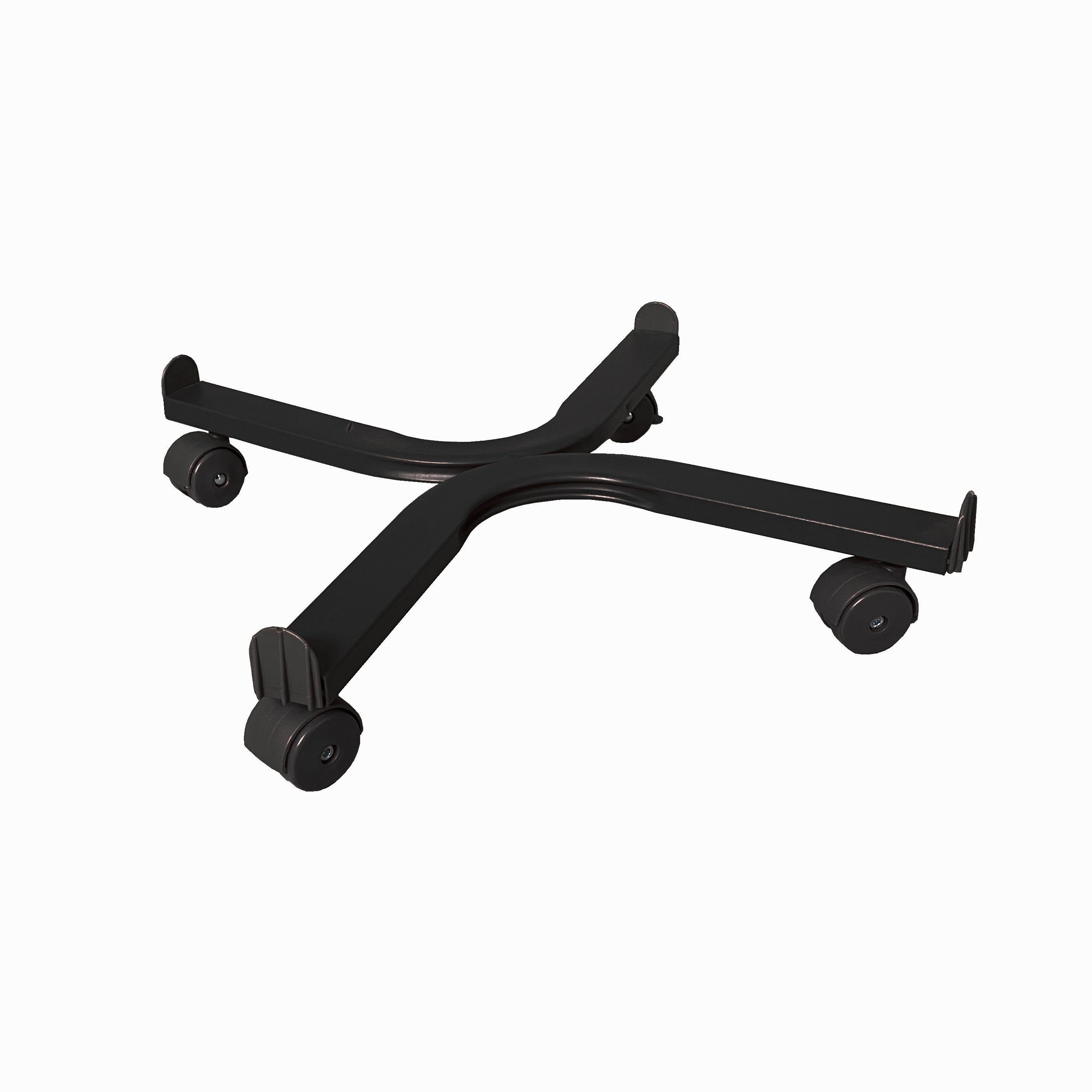 Carrello Portavasi quadrato con ruote in plastica Speedy