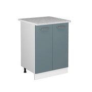 Vicco Mobiletto base cucina Grigio-blu 60 cm , PL Marmo