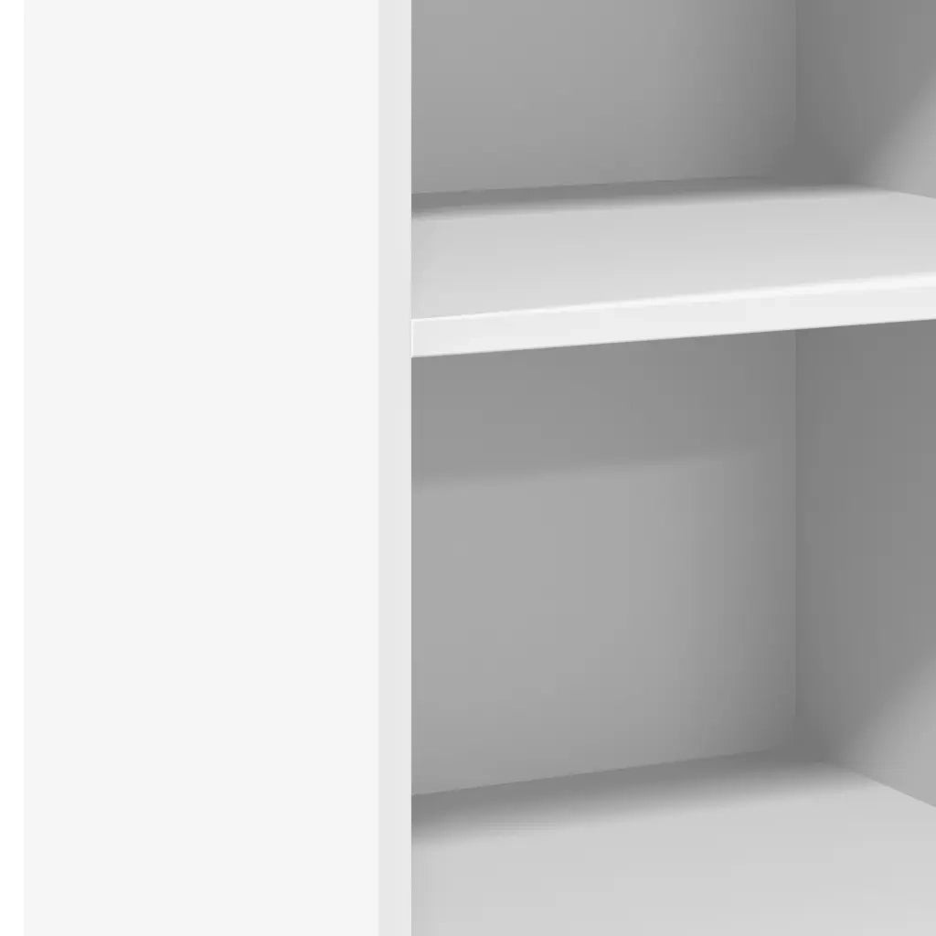 Credenza | Madia | Buffet da pranzo | Armadio da pranzo Bianca 50x41x93 cm in Legno Multistrato