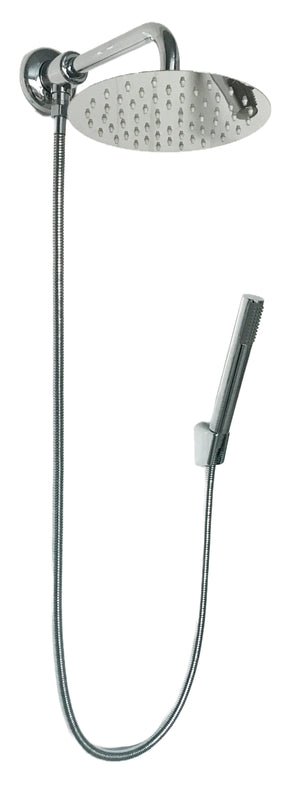 Kit doccia Deviatore con Doccetta,Soffione Metallo diametro 20