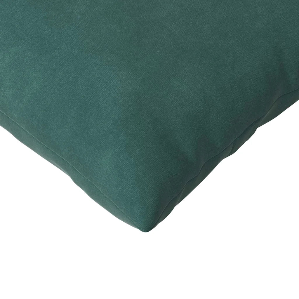 Cuscini da Divano 2 pz-Set di 2 Cuscini per Sofa Verde scuro 200 x 40 cm 180693