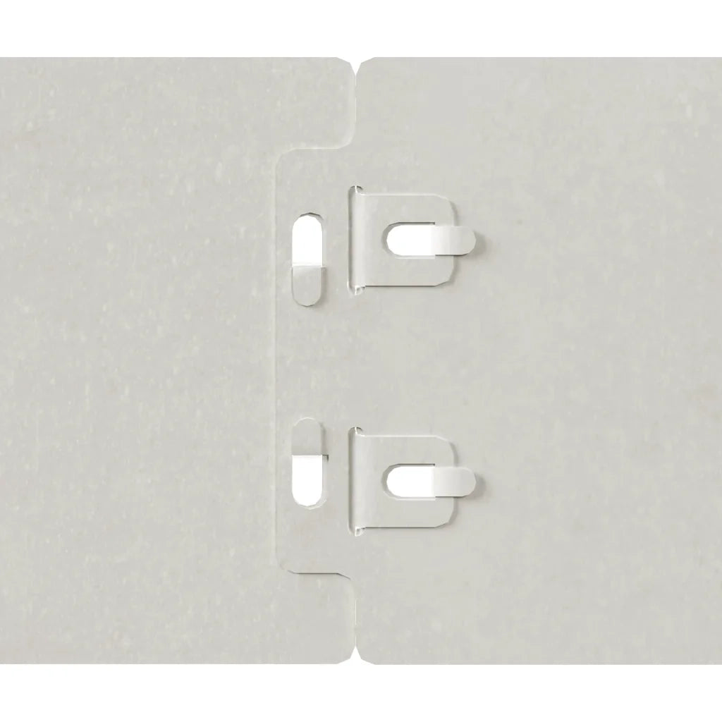 Bordura per Prato 10 pz 10 x 103 cm Acciaio Inox Argento 860134