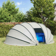 Tenda da piscina a cupola Grigio 538 x 440 x 204 cm 42001138
